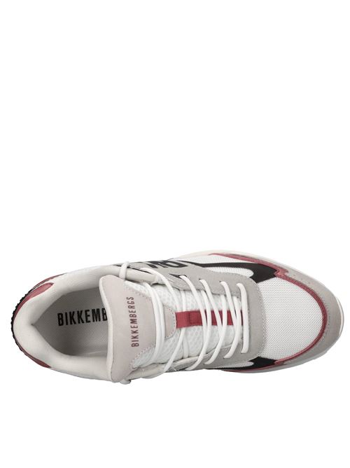  BIKKEMBERGS | 27111/CP B SUEDEBIANCO-ROSSO-NERO-GRIGIO